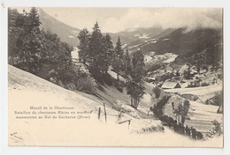 Massif De La Chartreuse. Col Du Cucheron, Bataillon De Chasseurs Alpins En Marches, Manoeuvres (3742) - Regiments
