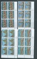 Tokelau 1978 Sports I Canoe Racing Set 4 In Imprint Blocks Of 6 MNH - Tokelau