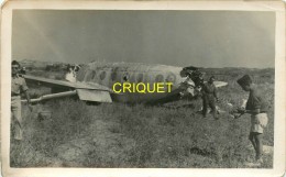 Aviation, Photo N° 1 D'un Accident D'avion Dassault 311 ( N° 285 ) De L'Ecole De L'Air Militaire, Rare Document - Unfälle