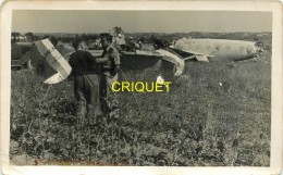 Aviation, Photo N° 3 D'un Accident D'avion Dassault 311 ( N° 285 ) De L'Ecole De L'Air Militaire, Rare Document - Incidenti