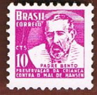 BRASILE (BRAZIL)  -  SG 919 - 1954 OBLIGATORY TAX: FATHER BENTO        -   MINT** - Ungebraucht