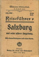 Miniatur-Bibliothek Nr. 985/986 - Reiseführer Salzburg Und Seine Nähere Umgebung Mit Einem Stadtplan - 8cm X 12cm - 56 S - Altri & Non Classificati