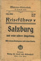 Miniatur-Bibliothek Nr. 985/986 - Reiseführer Salzburg Und Seine Nähere Umgebung Mit Einem Stadtplan - 8cm X 12cm - 56 S - Andere & Zonder Classificatie