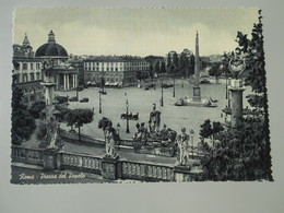 ITALIE LAZIO ROMA ROME PIAZZA DEL POPOLO - Parks & Gardens