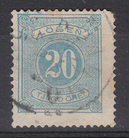 ZWEDEN - Michel - 1874/77 - Nr 6A ( T/D: 14) - Gest/Obl/Us - Cote 28.00 € - Postage Due