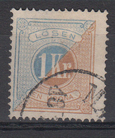 ZWEDEN - Michel - 1874/77 - Nr 10A ( T/D: 14) - Gest/Obl/Us - Cote 50.00 € - Impuestos