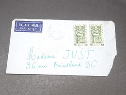 INDE - Enveloppe De Pondichéry Pour Marseille En 1951 , Affranchissement Plaisant  - L 19547 - Covers & Documents