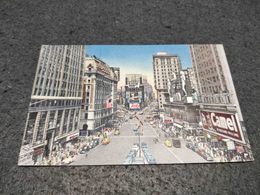 ANTIQUE POSTCARD UNITED STATES N.Y. TIMES SQUARE NEW YORK USED NOT CIRCULATED 1954 - Time Square