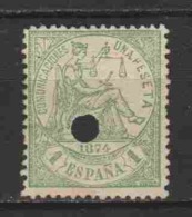 Spain 1874 Mi 142 Canceled (2) - Gebruikt