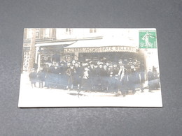 FRANCE - Carte Postale Photo - Voyagé En 1911 ( Avenue De Clichy Au 41 ) - L 19597 - Pubs, Hotels, Restaurants