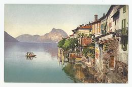 Suisse Tessin Gandria Ed Carl Kunzli Tobler Zurich écrit San Salvatore Au Fond - Gandria 