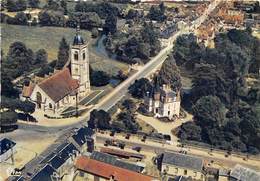 28-NOGENT-LE-ROTROU- VUE AERIENNE EGLISE ST-HILAIRE - Nogent Le Rotrou