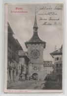 Suisse Berne Bern Zeiglockenthurn Carte Relief Gauffrée Ed Oesch Muller 1902 - Berne