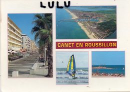 DEPT 66 : édit. Cim : Canet En Roussillon ; Multivues ; Photo Soulayrac , Bouvier Et Teissédre - Canet En Roussillon