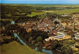 28-CLOYES-SUR-LE-LOIRE- LE LOIR ET LA VILLE A GAUCHE LE PONT ET LE MOULIN - Cloyes-sur-le-Loir