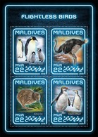 Maldives 2018, Animals, Flightless Birds, Penguins, Ostrich, 4vai In BF - Avestruces