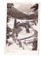 Autriche Lech Timbre + Cachet Lech 1936 Village Sous La Neige Photo Schmidt à Lech CPSM PF - Lech