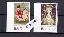 2015 Europa- Antique Toys Stamp From BOOKLET  2v.-used/oblitere(O)Bulgaria / Bulgarie - Gebruikt