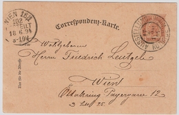 1894, Privat-GSK Mit Pass. Sonder-Stp. , # A387 - Tarjetas