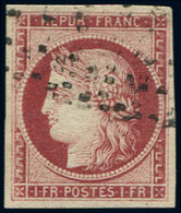 EMISSION DE 1849 - 6     1f. Carmin, Oblitération Légère, TB. S - 1849-1850 Ceres