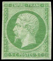 * EMPIRE NON DENTELE - 12    5c. Vert, Très Frais Et TB - 1853-1860 Napoleon III