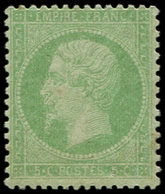 * EMPIRE DENTELE - 20    5c. Vert, TB. C - 1862 Napoleon III