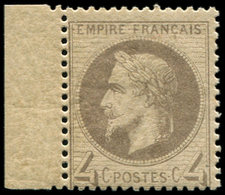 ** EMPIRE LAURE - 27Ab  4c. Gris-lilas, T I, Bdf, TB - 1863-1870 Napoléon III Con Laureles