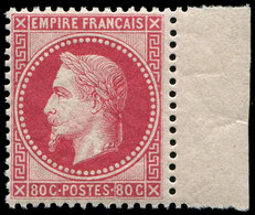 ** EMPIRE LAURE - 32   80c. Rose, Bdf, Très Bon Centrage, Superbe - 1863-1870 Napoléon III Lauré