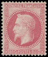 * EMPIRE LAURE - 32   80c. Rose, Nuance Pâle, TB. J - 1863-1870 Napoléon III Lauré