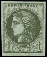 ** EMISSION DE BORDEAUX - 39Ab  1c. Olive Foncé, Très Frais Et TB - 1870 Emission De Bordeaux