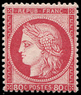 * CERES DENTELE - 57   80c. Rose, Bon Centrage, Fraîcheur Postale, TB/TTB - 1849-1876: Periodo Classico