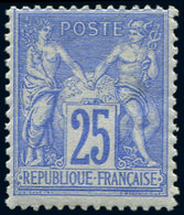 ** TYPE SAGE - 78   25c. Outremer, Frais Et TB - 1876-1878 Sage (Type I)