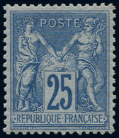 ** TYPE SAGE - 79   25c. Bleu, Très Bon Centrage, TTB - 1876-1878 Sage (Type I)