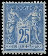 * TYPE SAGE - 79   25c. Bleu, TB - 1876-1878 Sage (Type I)