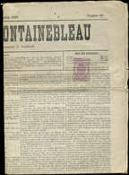 Let JOURNAUX -  1 : 2c. Lilas, Obl. TYPO Sur L'ABEILLE DE FONTAINEBLEAU Du 24/9/69, Superbe - Newspapers