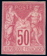 (*) ESSAIS -  104 : 50c. Rose, TB - Other & Unclassified