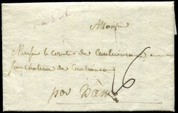 Let OBLITERATIONS PAR DEPARTEMENTS - 34/ILLE & VILAINE MP Manuscrite "de Dol" S. LAC De 1774, Ind. 13, TB - 1849-1876: Periodo Clásico