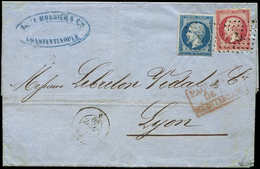 Let POSTE MARITIME - N°14A Et 17B Obl. ANCRE S. LAC De CONSTANTINOPLE Du 26/9, Càd (NEVA) ( )/9/60, TB. J - Correo Marítimo