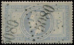 BUREAUX FRANCAIS A L'ETRANGER - N°33 Obl. GC 5080 D'ALEXANDRIE, Restauré, Aspect TB - 1849-1876: Classic Period