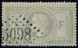 BUREAUX FRANCAIS A L'ETRANGER - N°33 Obl. GC 5098 De SMYRNE, Défx, Frappe TB - 1849-1876: Classic Period