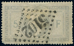 BUREAUX FRANCAIS A L'ETRANGER - N°33 Obl. GC 5102 De TULSCHA, B - 1849-1876: Periodo Clásico