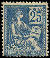 ** EMISSIONS DU XXème SIECLE - 118   Mouchon, 25c. Bleu, TB - Unused Stamps