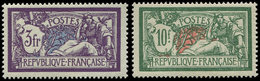 ** EMISSIONS DU XXème SIECLE - 206 Et 207, 3f. Et 10f., TB - Unused Stamps