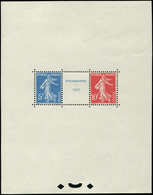 ** EMISSIONS DU XXème SIECLE - 241/42 Expo Strasbourg, BF N°2, Qqs Imperfections Hors Timbres Eux Mêmes Parfaits, TB - Unused Stamps