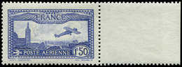 ** POSTE AERIENNE - 6b  Vue De Marseille, 1f.50 Outremer VIF, Bdf, TB. C - 1927-1959 Nuevos