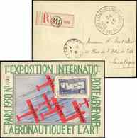 Let POSTE AERIENNE - 6c  1f.50 Outremer, E.I.P.A. 30, Obl. Càd 22/11/30 S. CP, Cachet Arrivée Compiègne, R Et TB - 1927-1959 Nuevos