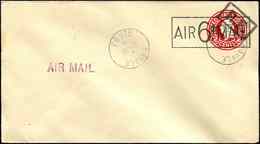 Let POSTE NAVALE MILITAIRE - Poste Navale 10 : Entier Postal US 2c. Rouge Surchargé RF, MARSEILLE, Obl. 15/12/( ), TB - Military Airmail