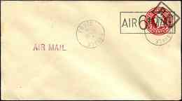 Let POSTE NAVALE MILITAIRE - Poste Navale 10 : Entier Postal US 2c. Rouge Surchargé RF, MARSEILLE, Obl. 15/12/( ), TB - Correo Aéreo Militar