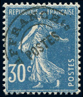 ** PREOBLITERES - 60  Semeuse Camée, 30c. Bleu, TB - 1893-1947