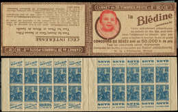 CARNETS (N°Cérès Jusqu'en1964) - 155  Jeanne D'Arc, 50c. Bleu, N°257B, T II, S. 169, BLEDINE, TB - Otros & Sin Clasificación